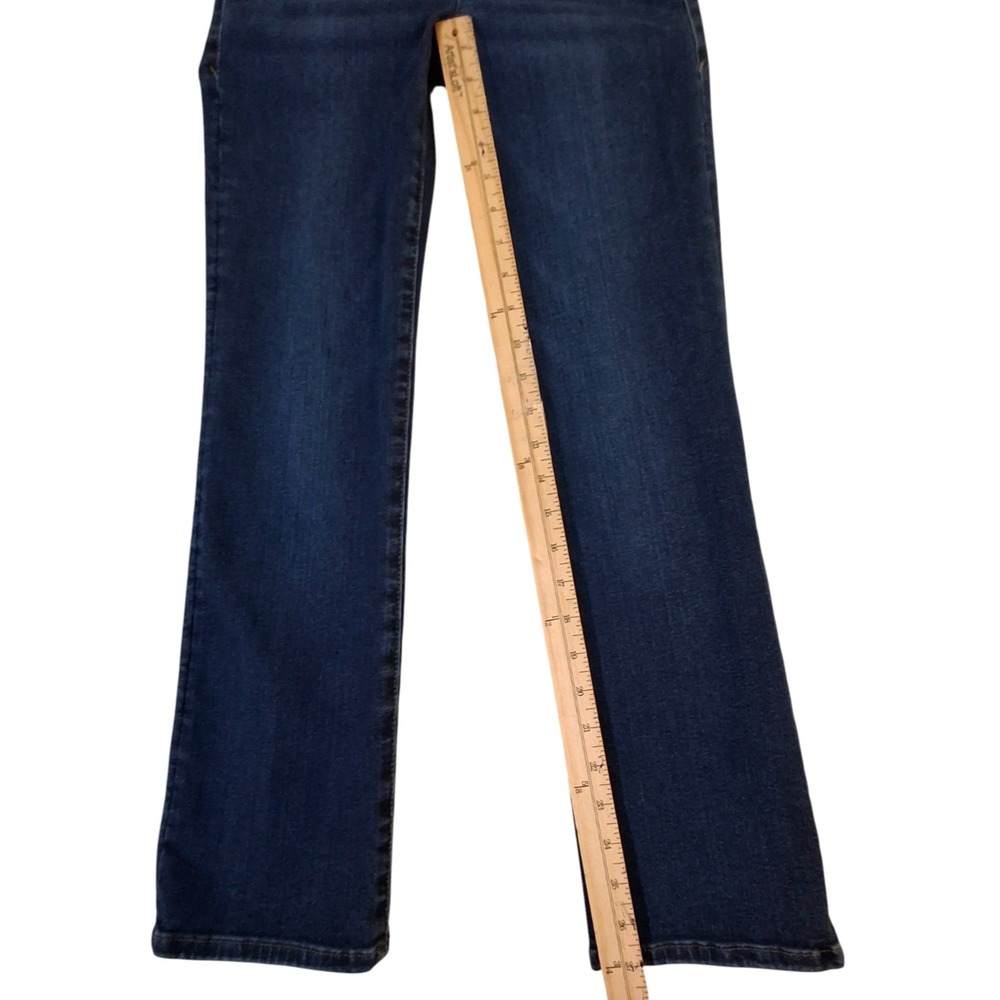 NWT Good American Pull On Jeans Women's Small Blue Stretch Good Legs Straight - Picture 10 of 12